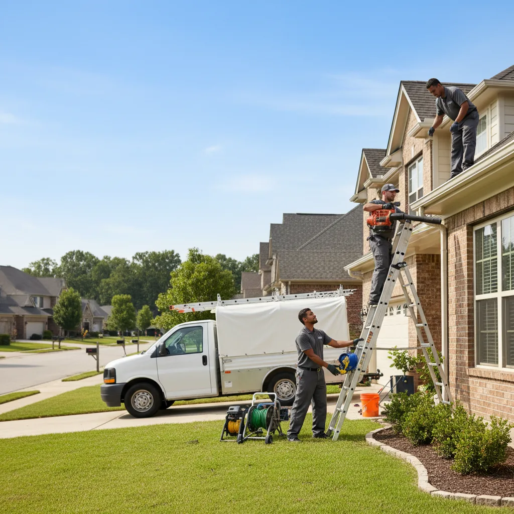 Home Gutter Service in Strawn, TX near me